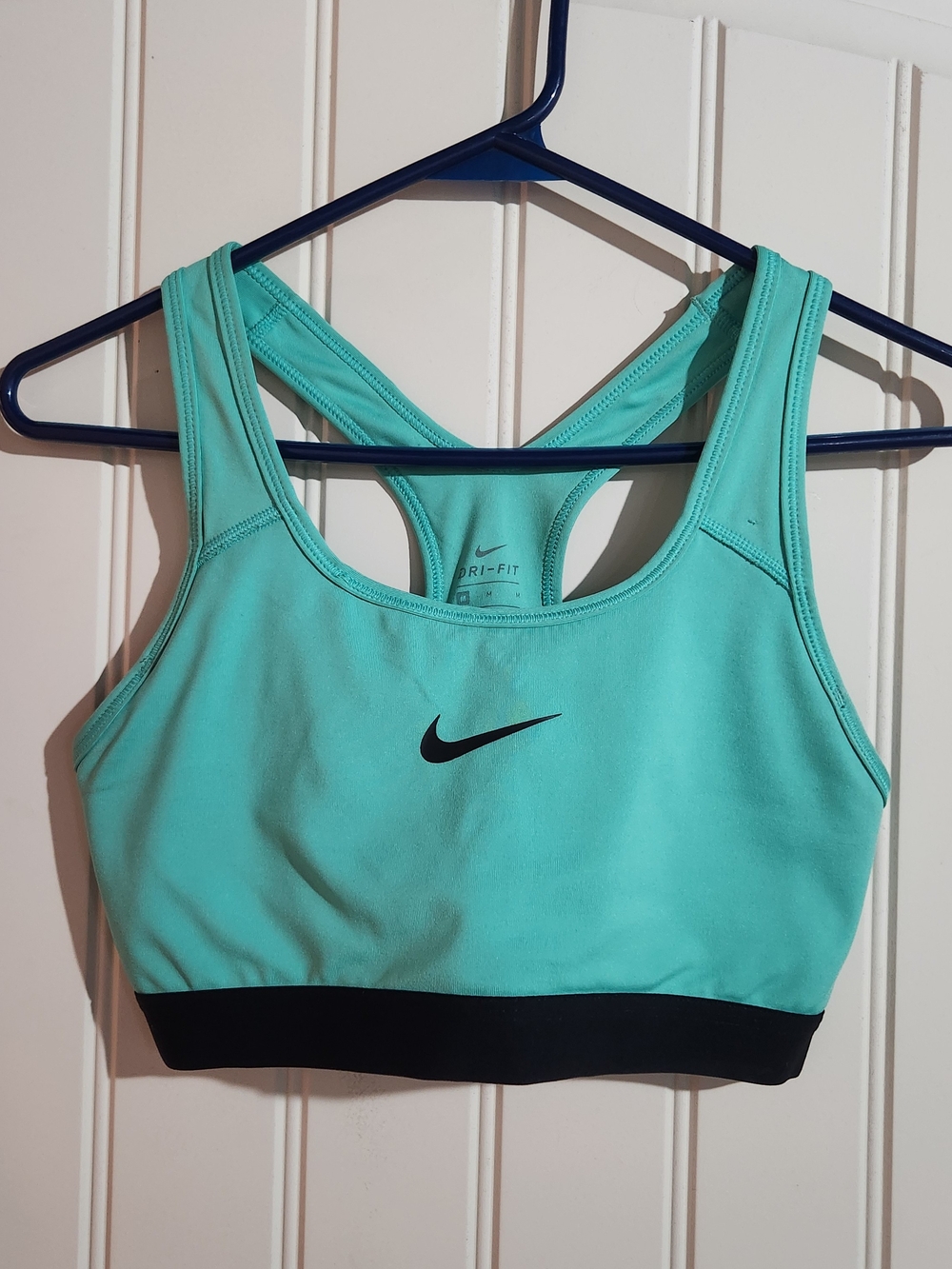 Nike Dri-FIT Aqua Sports Bra with Black Band